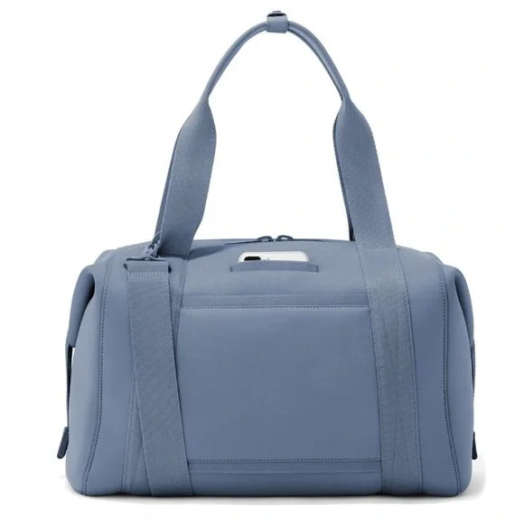 Dagne Dover Large Neoprene Carryall Duffle Bag sh Blue - Picture 4 of 11